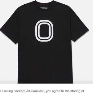 overtime boy yourh tee black size medium. (the soft tee)